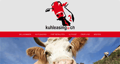 Desktop Screenshot of kuhleasing.ch